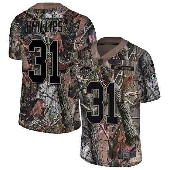 Nike Chargers 31 Adrian Phillips Camo Mens Stitched NFL Limited Rush Realtree Jersey
